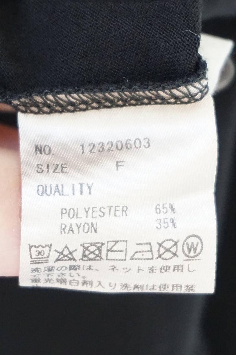 TODAYFUL（トゥデイフル）Asymmetry Drape Long T-Shirts