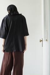 a'nuke(アンヌーク)　Sheer Halfsleeve Jacket 在庫はカラーサイズ欄参照