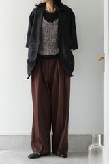 TODAYFUL（トゥデイフル）Tuck Wide Trouseres　在庫はカラーサイズ欄参照