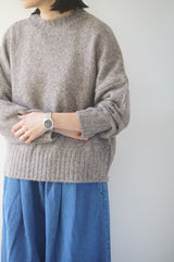 utilite(ユティリテ)melange wool プルオーバー 20%off