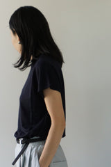 再入荷　LIFiLL(リフィル) WOOLISH FRENCH SLEEVE TEE　
