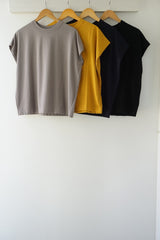 再入荷　TRAVAIL MANUEL(トラバイユマニュアル) クラシック天竺フレンチT　
