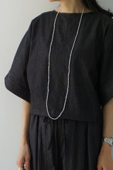 再入荷　fog linen work (フォグリネンワーク)ビーズネックレス　Lサイズ