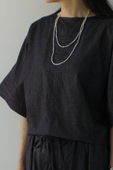 再入荷　fog linen work (フォグリネンワーク)ビーズネックレス　Lサイズ