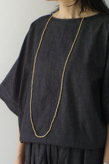 再入荷　fog linen work (フォグリネンワーク)ビーズネックレス　Lサイズ