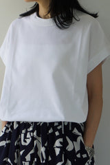 再入荷　TRAVAIL MANUEL(トラバイユマニュアル) クラシック天竺フレンチT　