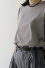 再入荷　TRAVAIL MANUEL(トラバイユマニュアル) クラシック天竺フレンチT　