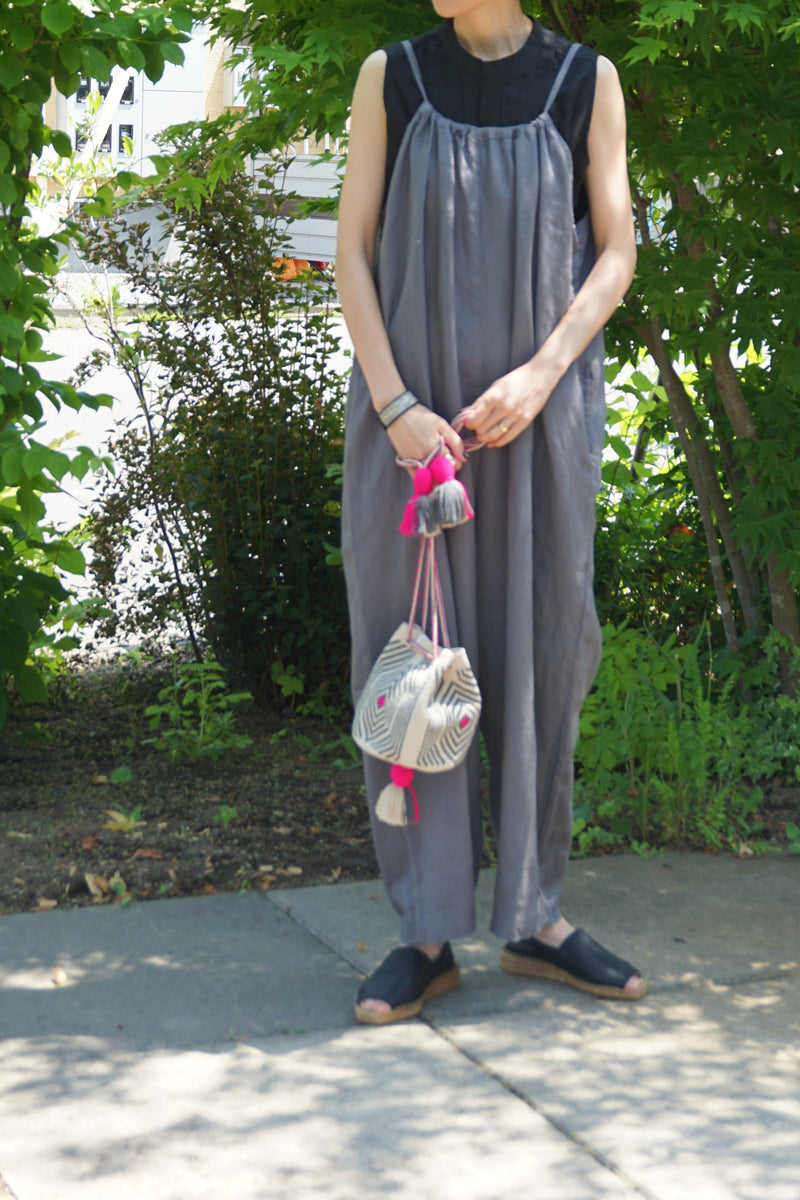 fog linen work(フォグリネンワーク)　エイネ　サロペット