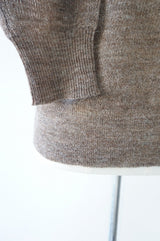 HAU(ハウ)  knit tops fine alpaca