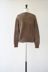 HAU(ハウ)  knit tops fine alpaca