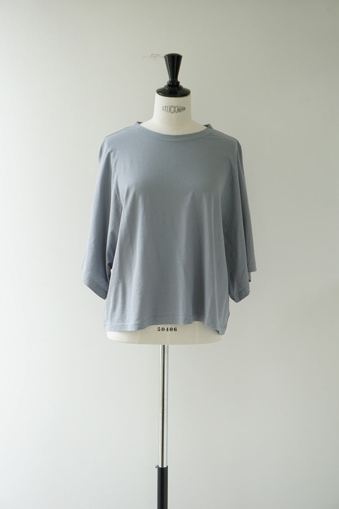 再入荷　UNIVERSAL SEVEN(ユニヴァーサルセブン) COOL強撚天竺　BIGスリーブTシャツ