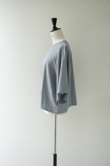再入荷　UNIVERSAL SEVEN(ユニヴァーサルセブン) COOL強撚天竺　BIGスリーブTシャツ