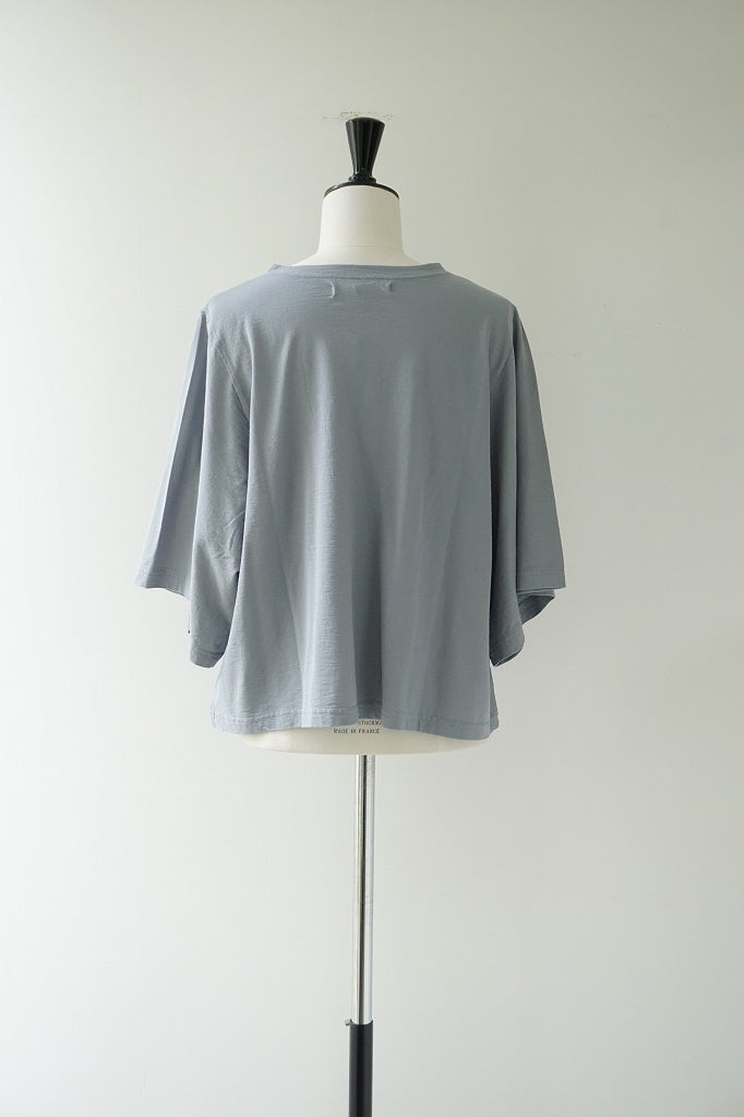 再入荷　UNIVERSAL SEVEN(ユニヴァーサルセブン) COOL強撚天竺　BIGスリーブTシャツ