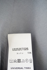再入荷　UNIVERSAL SEVEN(ユニヴァーサルセブン) COOL強撚天竺　BIGスリーブTシャツ