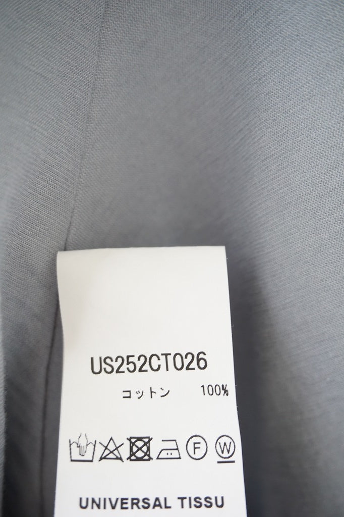 再入荷　UNIVERSAL SEVEN(ユニヴァーサルセブン) COOL強撚天竺　BIGスリーブTシャツ