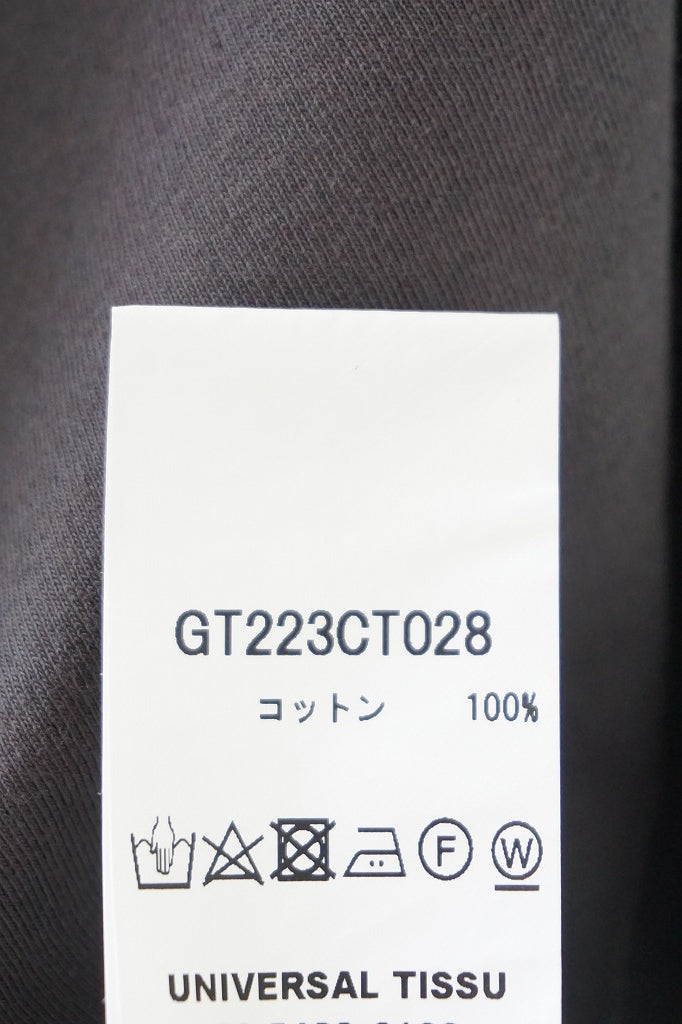 GALERIE TISSU（ギャルリティシュ) オーガニック空紡天竺　ラグランTシャツ