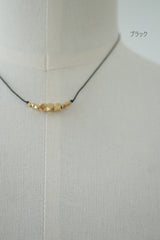 再入荷　fog linen work (フォグリネンワーク)　ラービア　ネックレス　