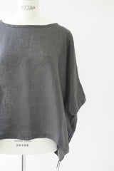 mizuiro-ind(ミズイロインド) linen wide プルオーバー