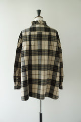 Yarmo(ヤーモ)　Ruffle Shirts Shaggy Check