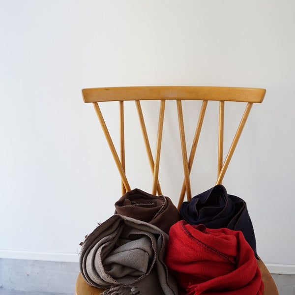 maison de soil(メゾンドソイル) WOOL STOLE 32×188㎝ 20%off – SACHET.