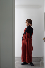 LAITERIE(レイトリー)  ナチュラルコットンピーチツイル　サロペット