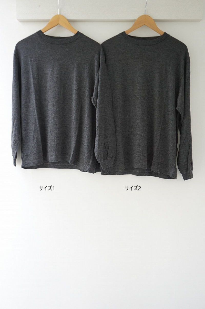 再入荷 LIFiLL(リフィル) WOOLISH LONGSLEEVE TEE – SACHET. 再入荷 LIFiLL(リフィル) WOOLISH LONGSLEEVE TEE – SACHET.
