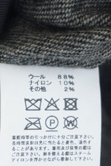 maison de soil(メゾンドソイル)　WOOL/NYRON FLANNEL ONE-TUCK TROUSERES