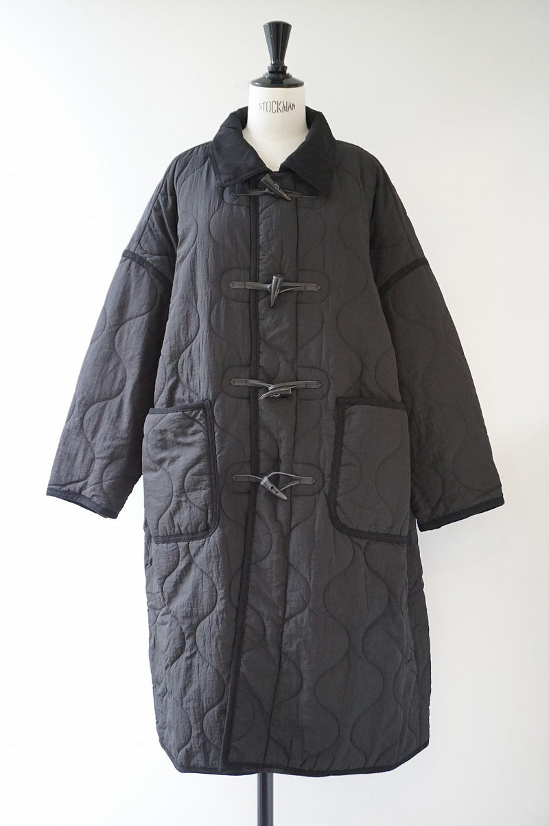 KHA:KI(カーキ)MIL QUILT DUFFLE COAT