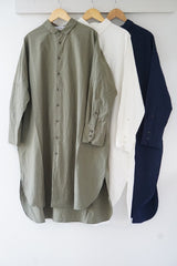 再入荷　Veritecoeur (ヴェリテクール)ロングシャツ