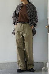 maison de soil(メゾンドソイル)　WEST POINT AUTHENTIC TROUSERES