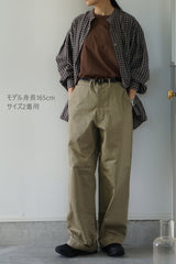 maison de soil(メゾンドソイル)　WEST POINT AUTHENTIC TROUSERES