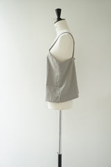 me.（ミードット）sheer satin 2WAY キャミベスト