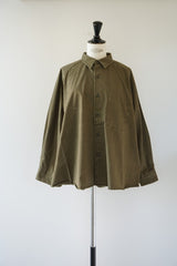 KHA:KI(カーキ)　TENT LINE FATIGUE SHIRT