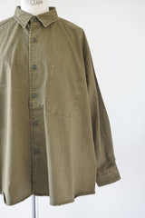 KHA:KI(カーキ)　TENT LINE FATIGUE SHIRT