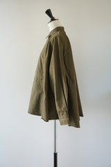 KHA:KI(カーキ)　TENT LINE FATIGUE SHIRT