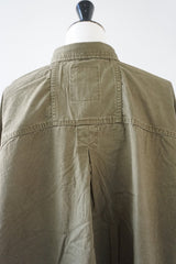 KHA:KI(カーキ)　TENT LINE FATIGUE SHIRT