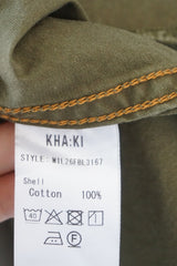 KHA:KI(カーキ)　TENT LINE FATIGUE SHIRT