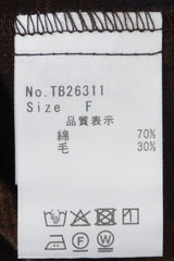 tumugu(ツムグ)　コットンウールチェックブラウス