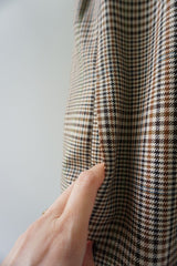 TODAYFUL（トゥデイフル）Check Wide Conbinaison 在庫はお問合せください