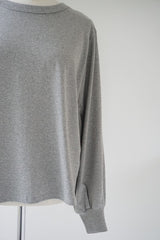 mizuiro-ind(ミズイロインド) puff slv long T