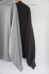 mizuiro-ind(ミズイロインド) puff slv long T