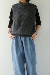 TODAYFUL（トゥデイフル）Woolmohair Turtle Knitvest 在庫はお問合せください