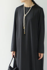 Harriss（ハリス）Cotton Pearl Lariat with Tassel
