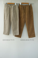 maison de soil(メゾンドソイル)　8WALE CORDUROY EASY TAPERED PANTS