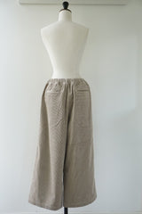 maison de soil(メゾンドソイル)　8WALE CORDUROY EASY WIDE PANTS