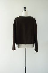 me.（ミードット）wonderool pile wide sleeve プルオーバー