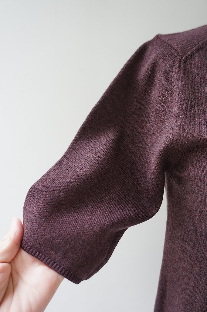 TODAYFUL（トゥデイフル）Harfsleeve Highgauge Knit在庫はお問合せください