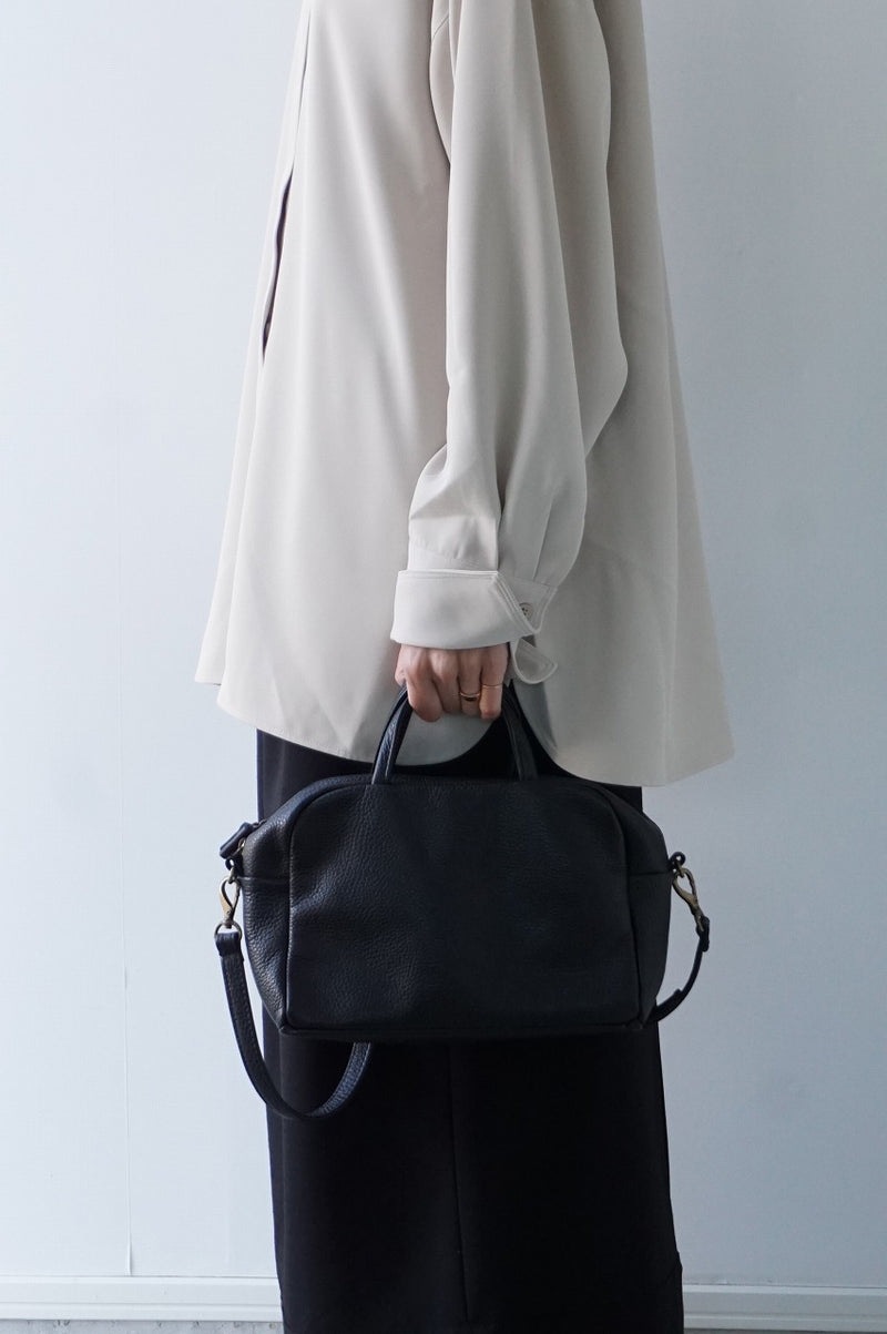prit（プリット）ツイルストレッチジャージー裏起毛　トッパーカーディガン