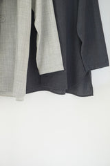 TISSU(ティシュ)　ウールジョーゼット　ショートカーデ