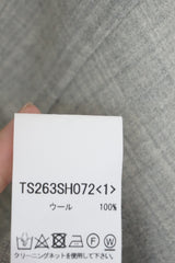 TISSU(ティシュ)　ウールジョーゼット　ショートカーデ